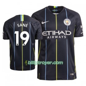 Billige Fotballdrakter Manchester City Sane 19 Bortedraktsett 2018/19 Kortermet